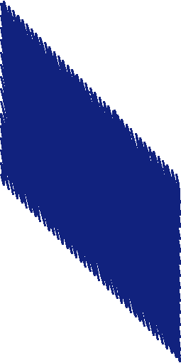 Shape-Oblique Rect 25x50mm