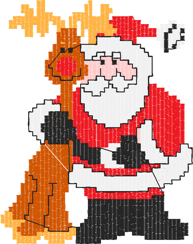 Santa  Deer