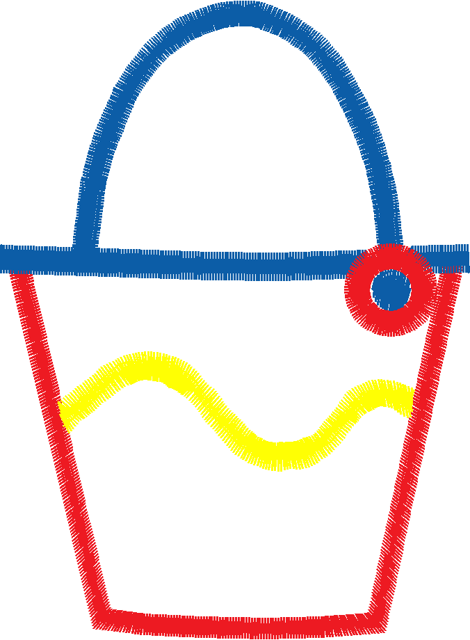 Sand Bucket Applique