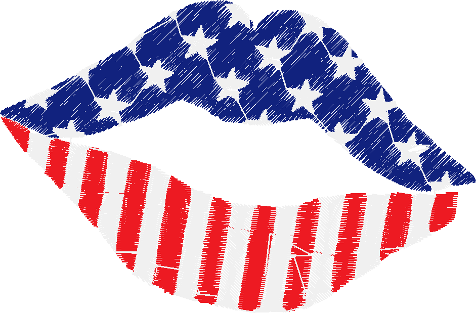 Patriotic Lips