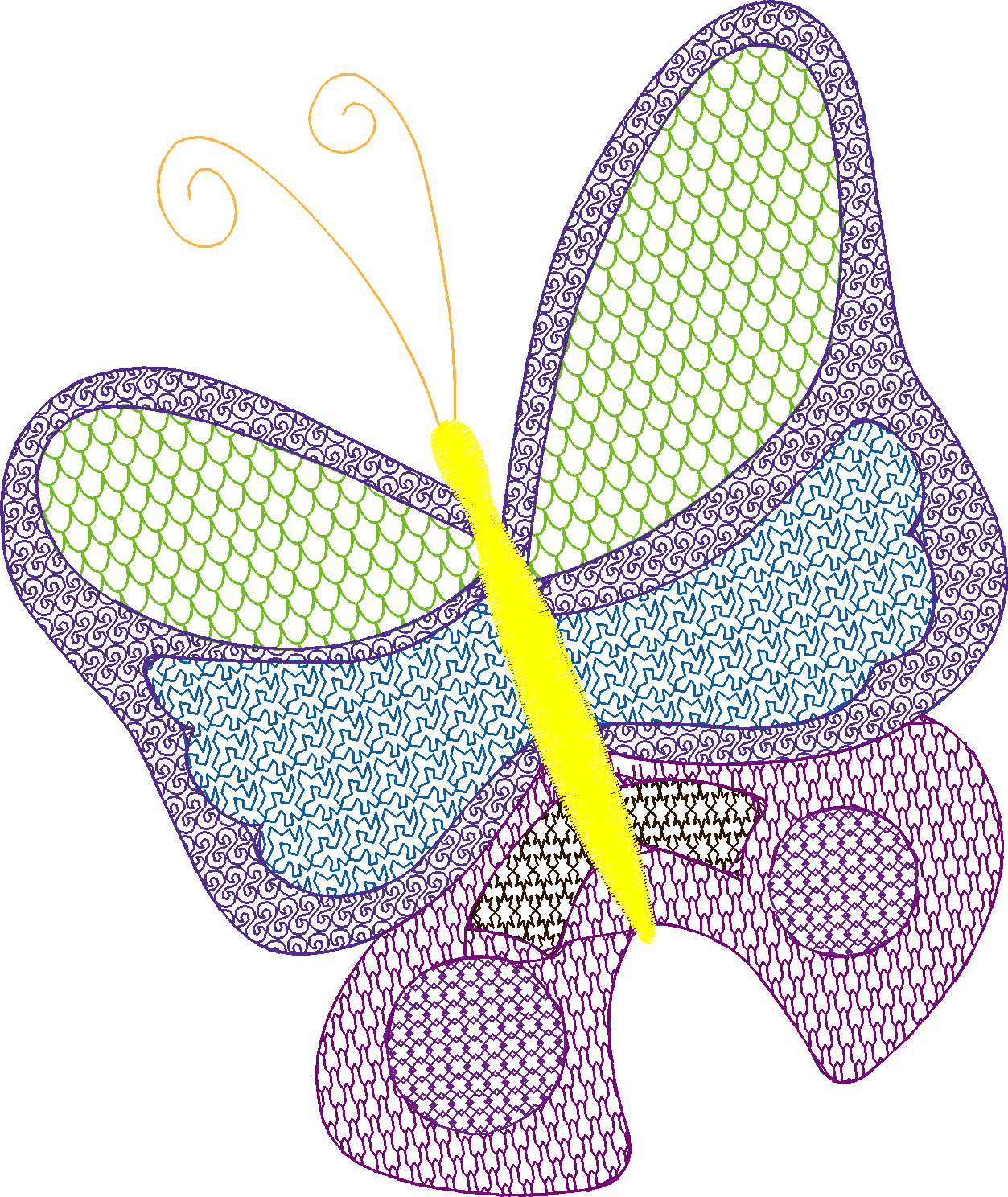 Butterflies 31 - Mylar  (20)