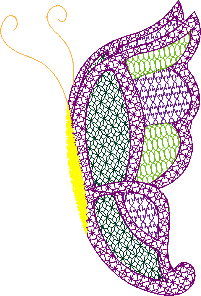 Butterflies 31 - Mylar  (3)