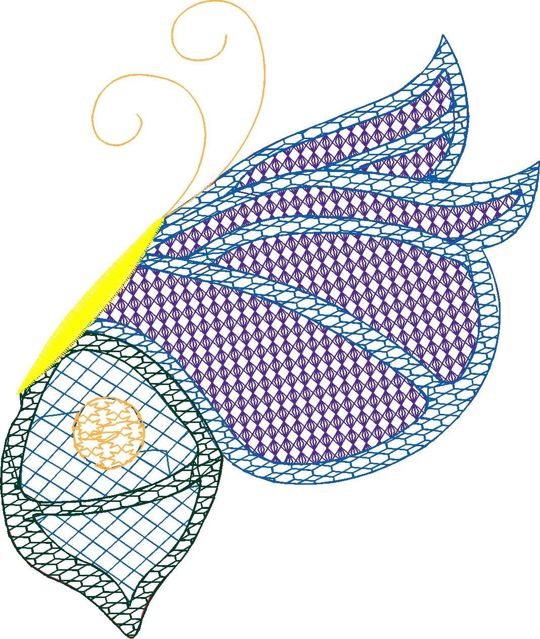 Butterflies 31 - Mylar  (6)