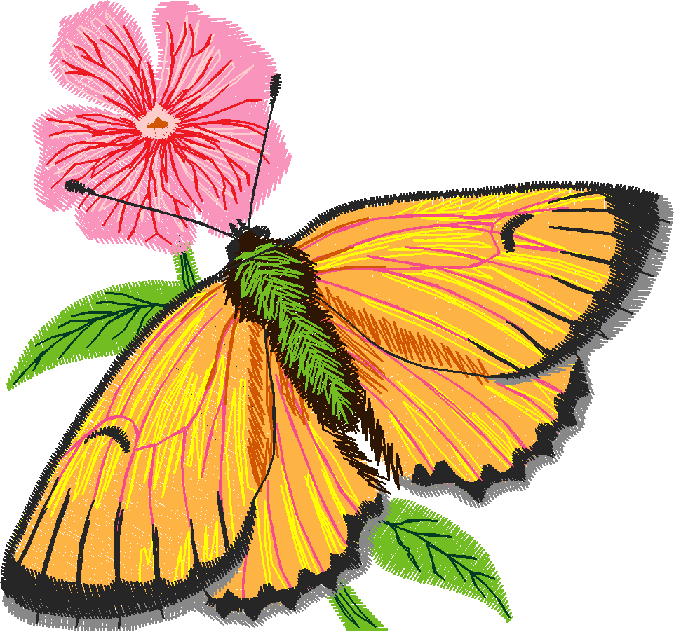 Butterflies & Flowers 1  (10)