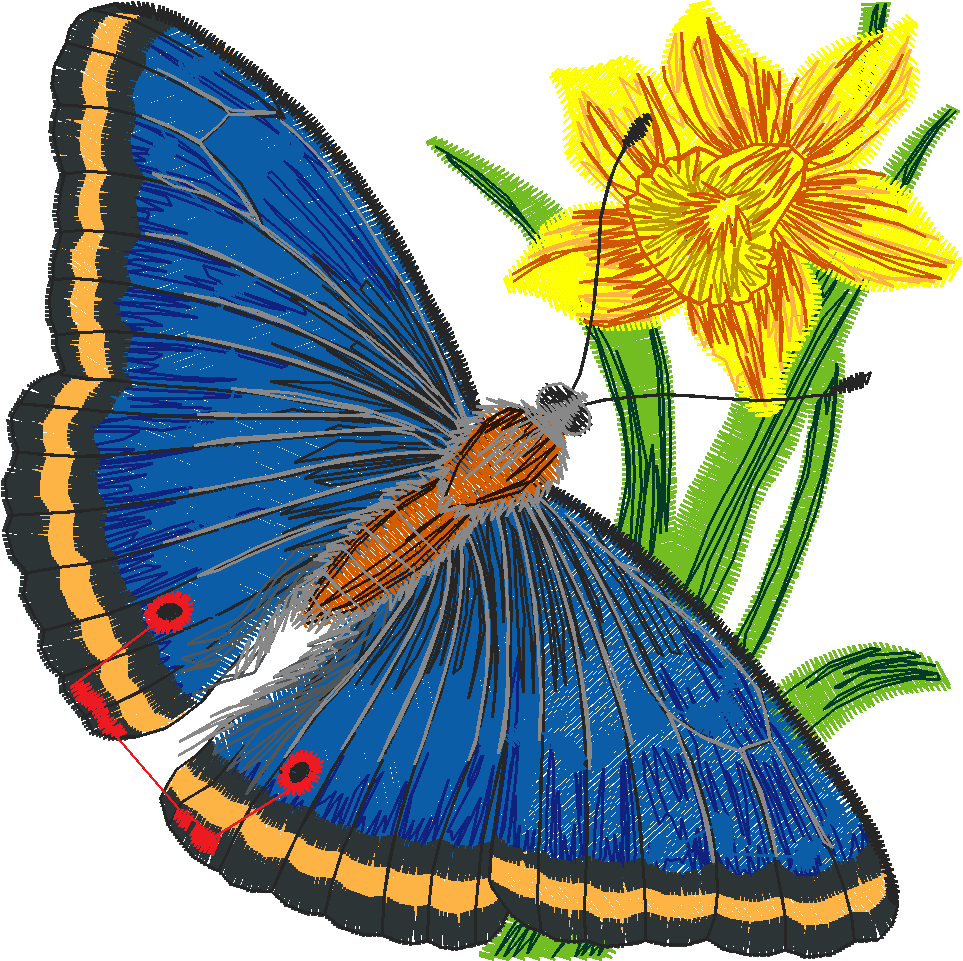 Butterflies & Flowers 1  (8)
