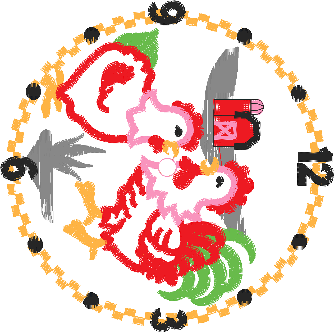 Henrooster Rnd-130x180