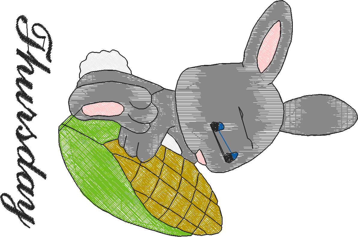 Days Of The Week - Bunnies  (5)