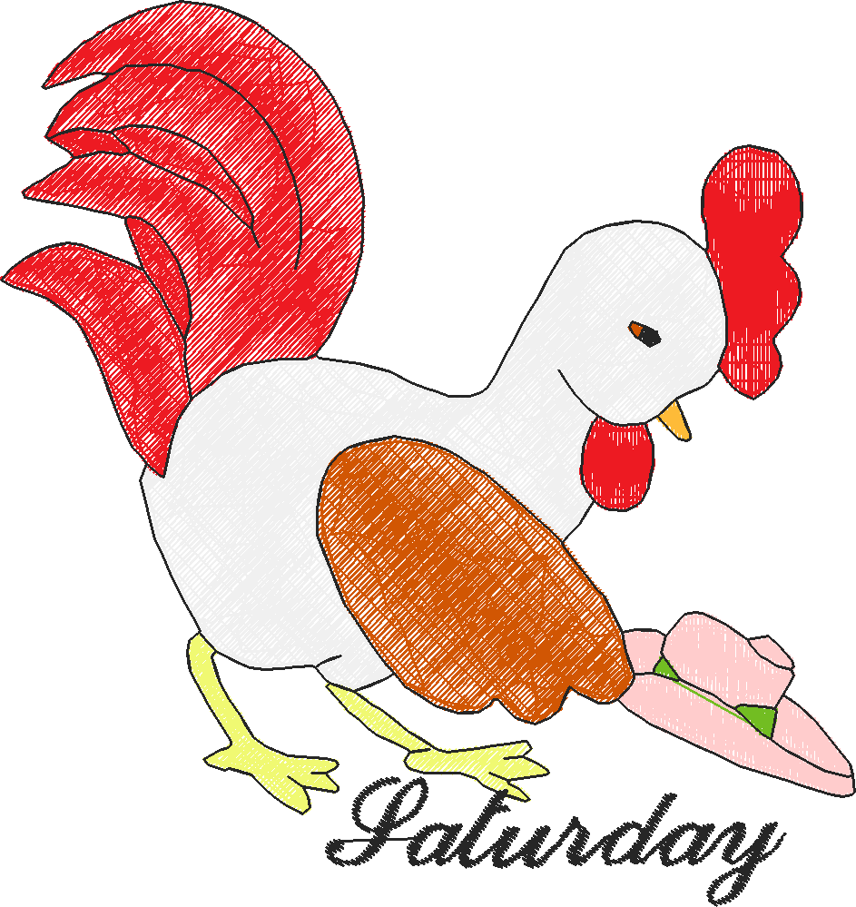 Days Of The Week - Chicks  (3)