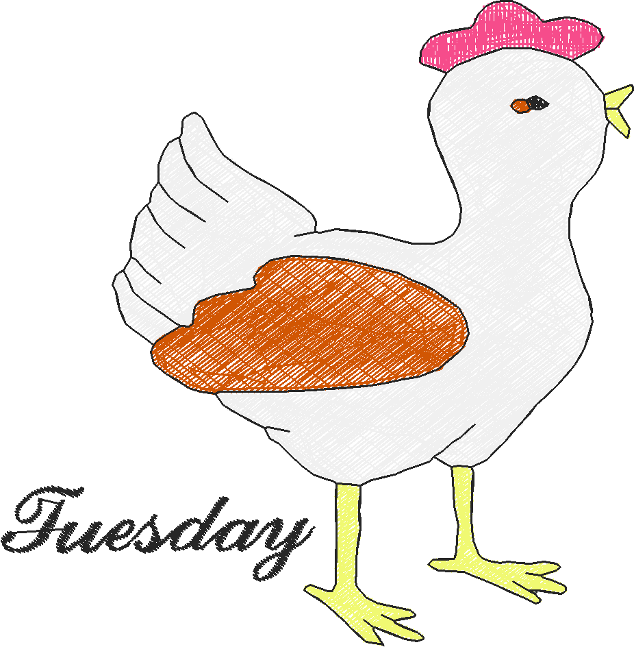 Days Of The Week - Chicks  (6)