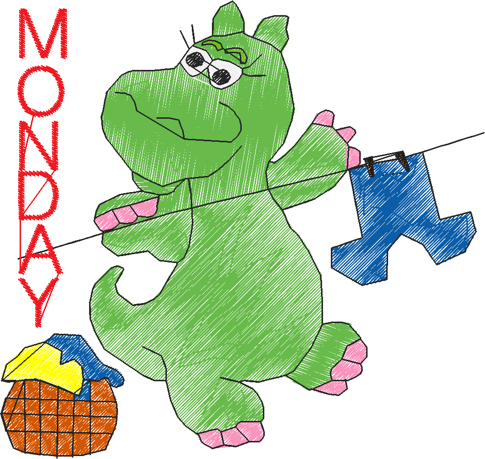 Days Of The Week - Dinosuars  (2)