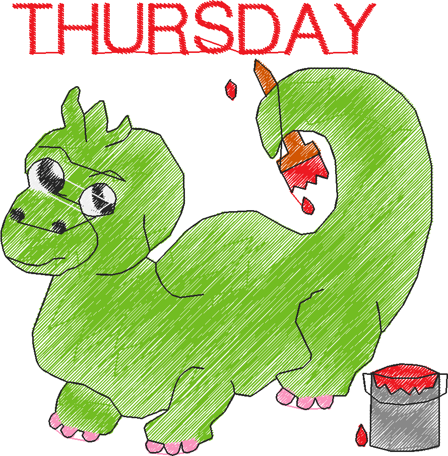 Days Of The Week - Dinosuars  (5)