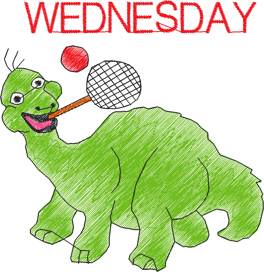 Days Of The Week - Dinosuars  (7)