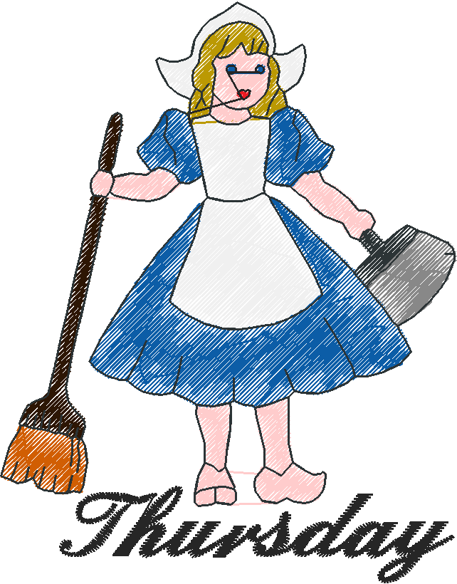 Days Of The Week - Dutch  (5)