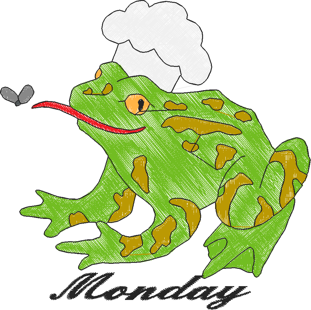 Days Of The Week - Frogs  (2)