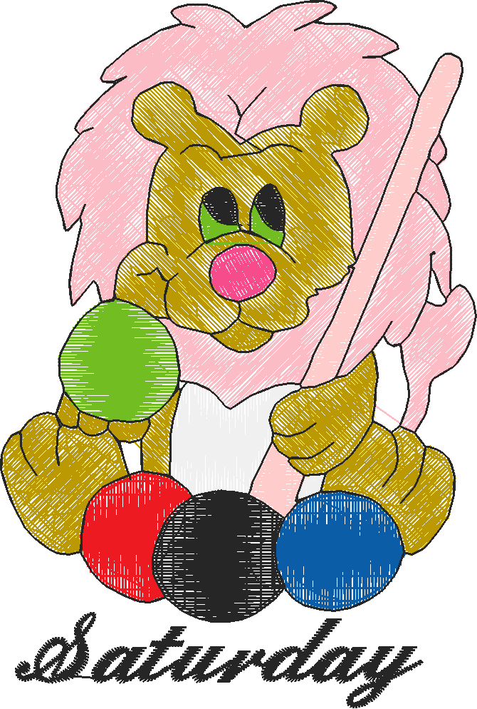 Days Of The Week - Lions  (3)