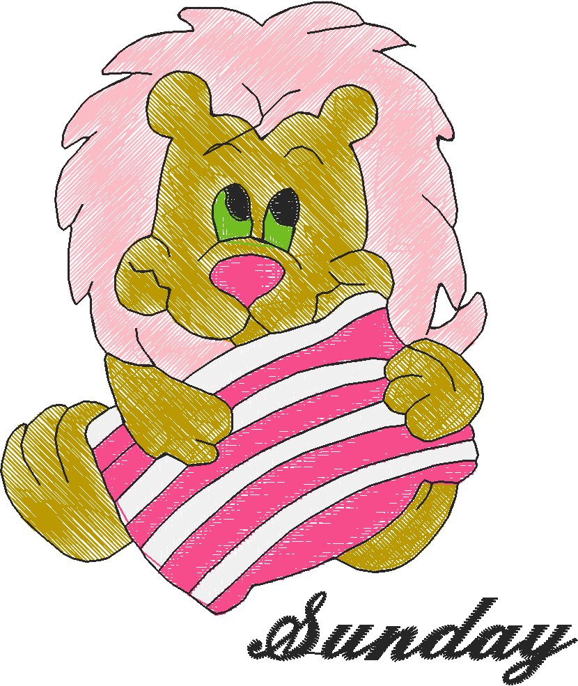 Days Of The Week - Lions  (4)