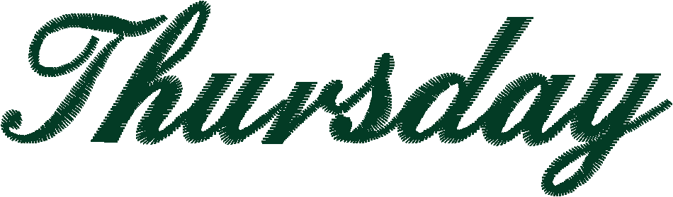 Days Of The Week - Little Maid  (12)