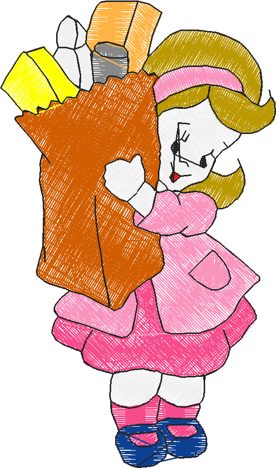 Days Of The Week - Little Maid  (5)