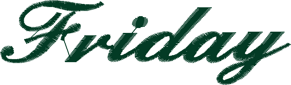 Days Of The Week - Little Maid  (8)