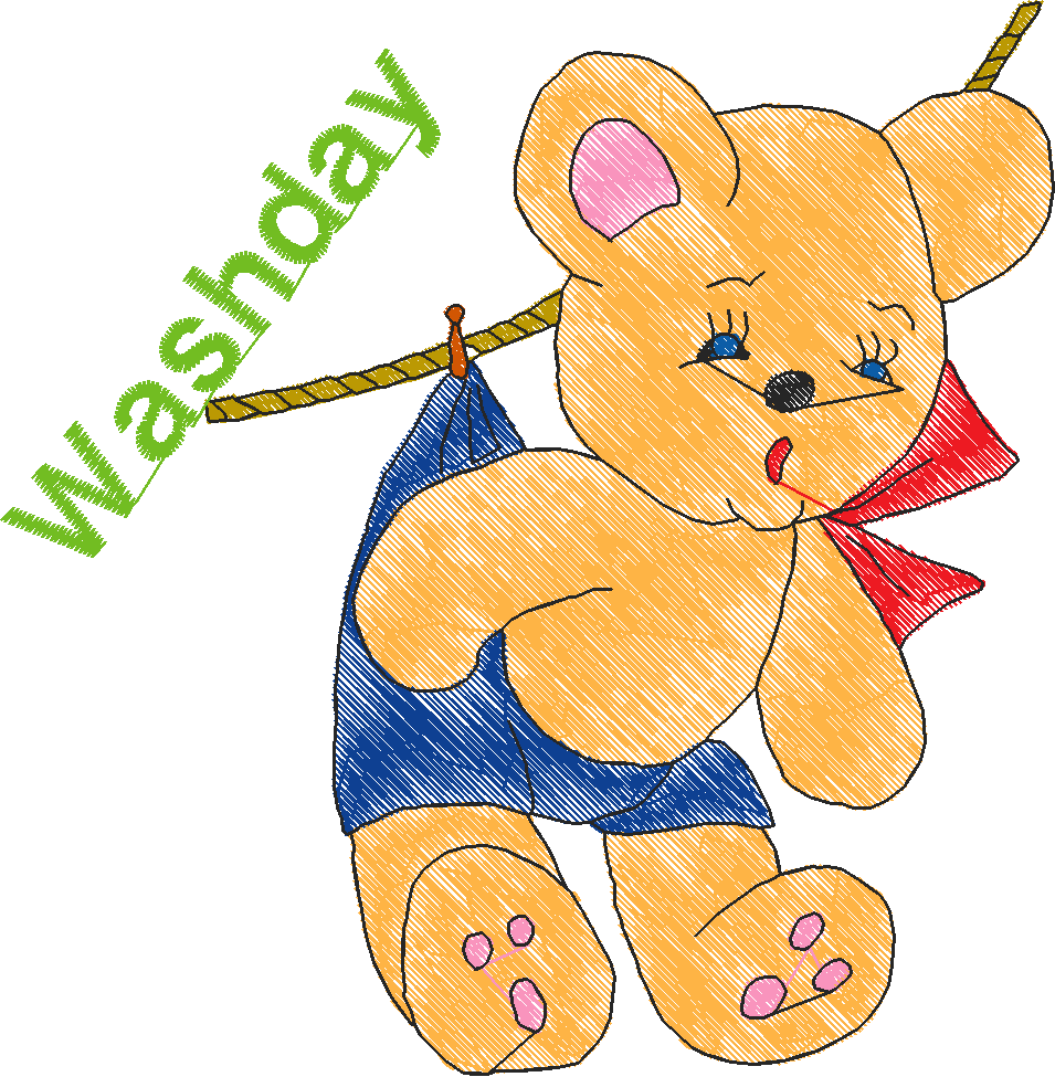 Days Of The Week - Teddies 1  (7)