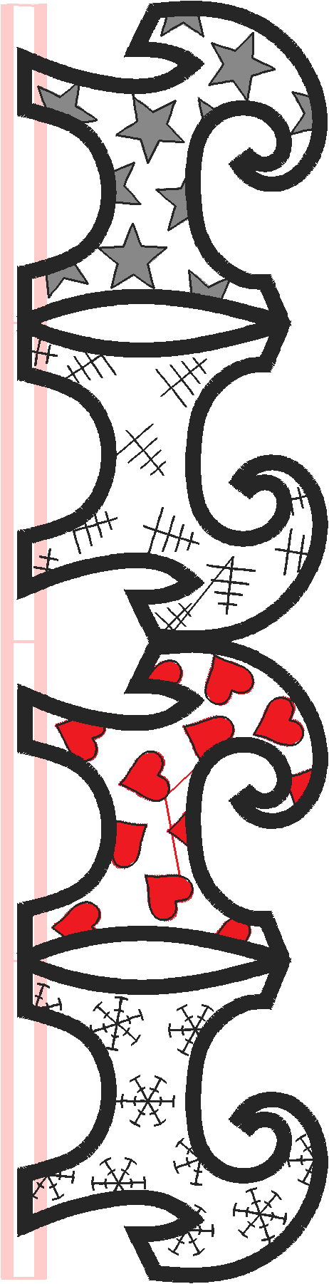 Dimensional Decorations 1  (8)