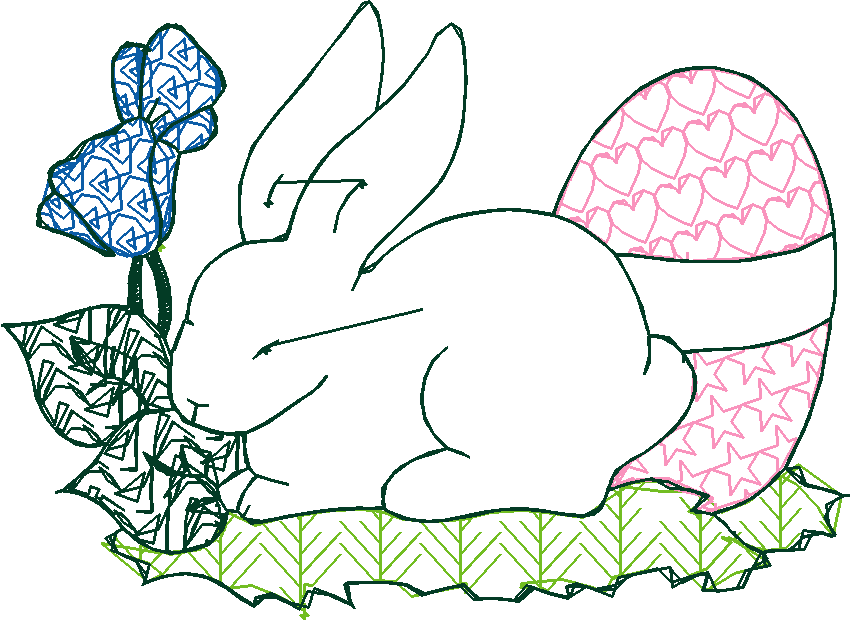 Easter 21 - Time Fun Colour Work (5)