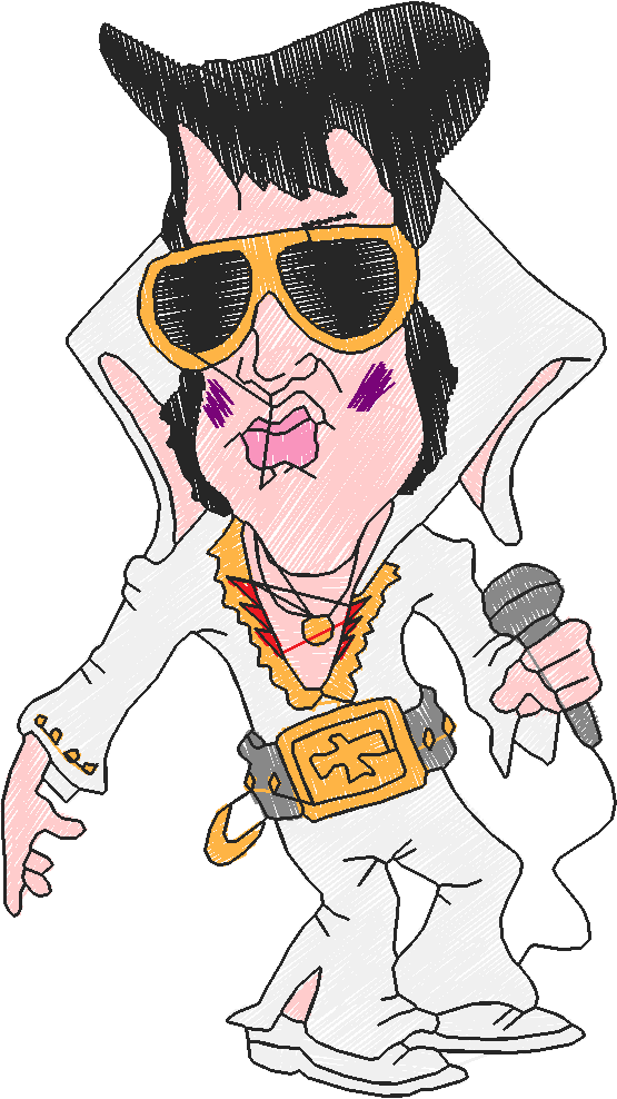 Golden Elvis 03 100 X 100