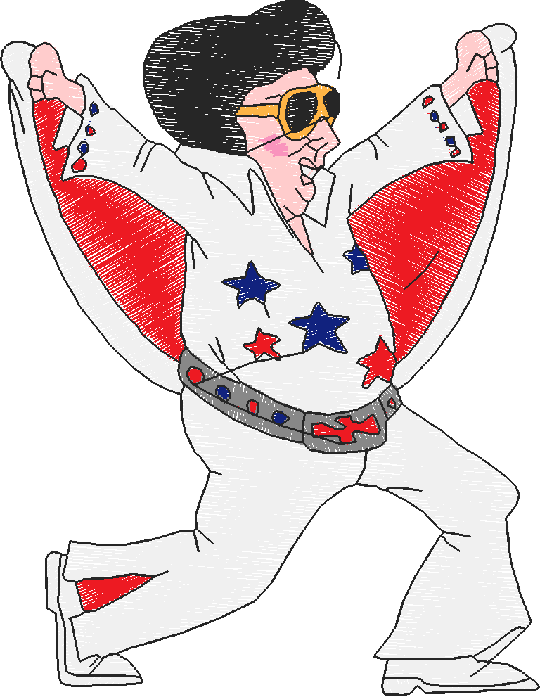 Golden Elvis 05 100 X 100