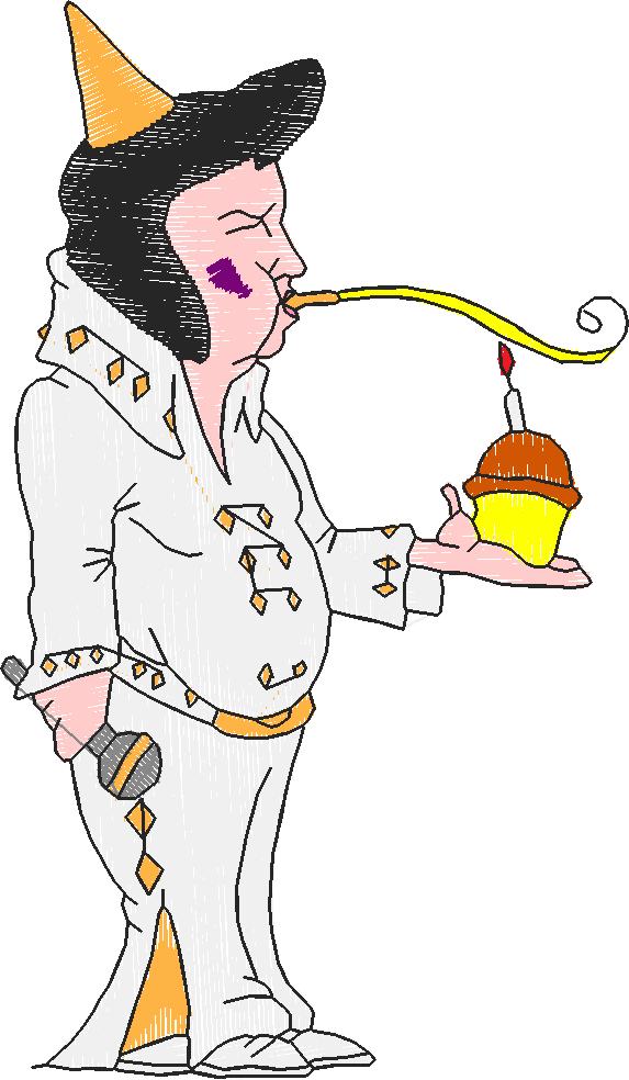 Golden Elvis 06 100 X 100