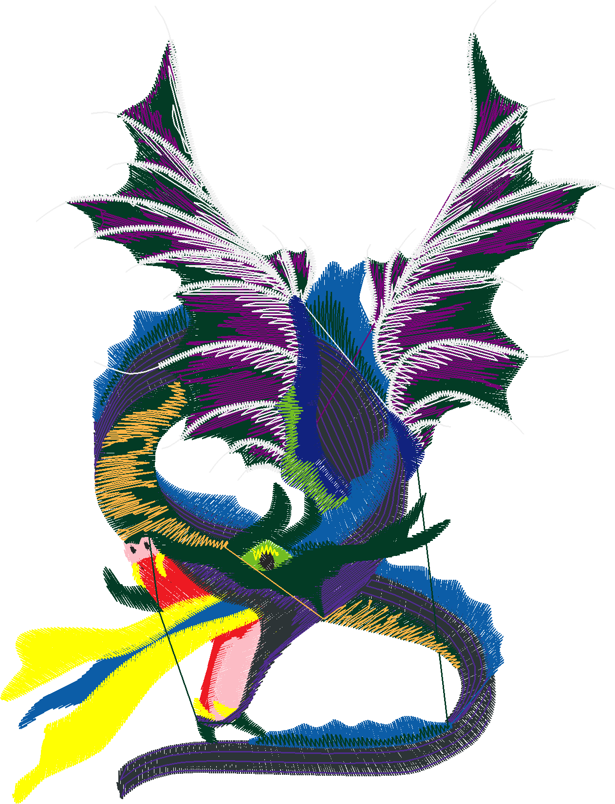 Fairies 14 With Dragons  (5)