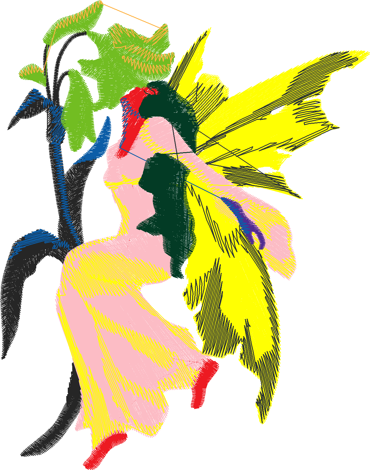 Fairies 14 With Dragons  (8)