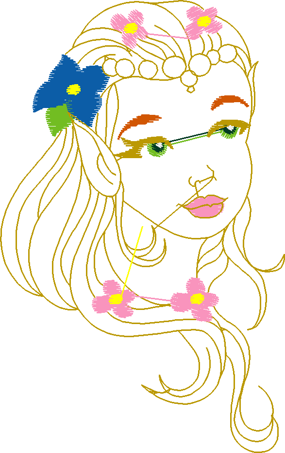 Fairies 16  Flowers  (6)