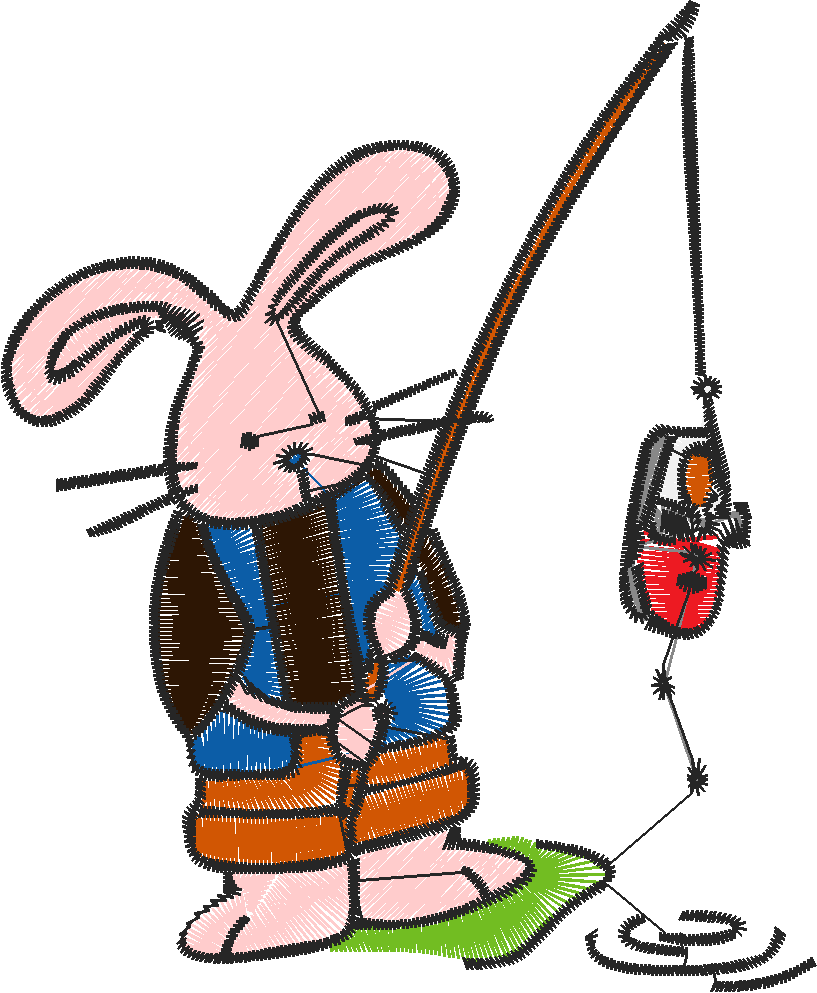 Fishing Bunnies 1  (1)