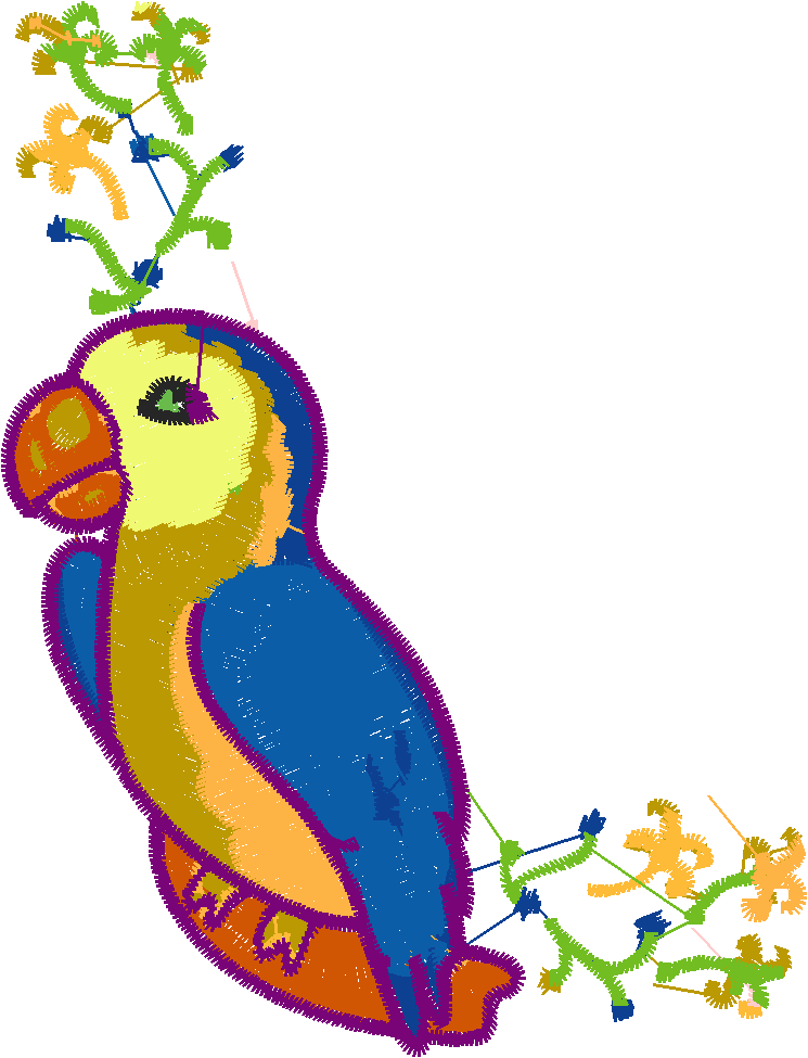 Floral Birds 1  (7)