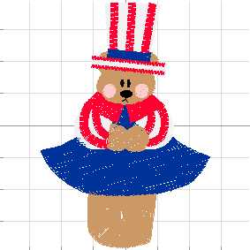 Patriotic Bear