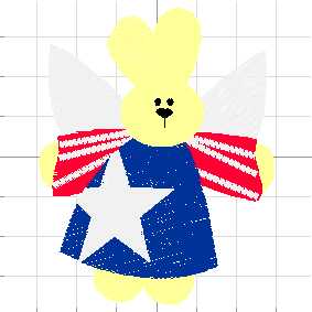 Patriotic Bunny 1