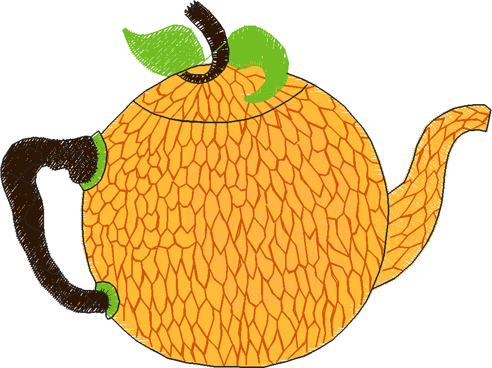 Fruit & Vegetable Teapots 1  (1)