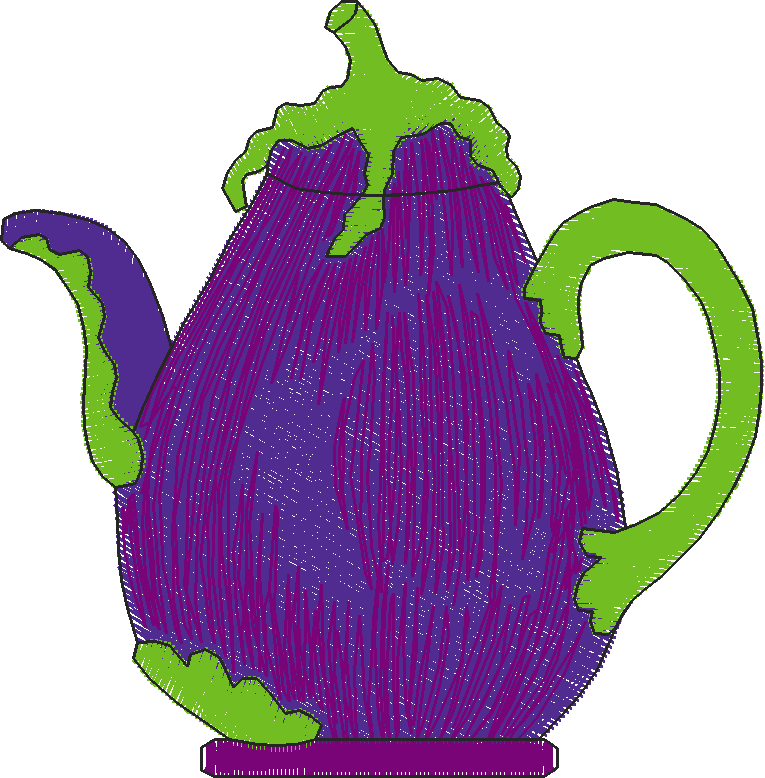 Fruit & Vegetable Teapots 1  (6)