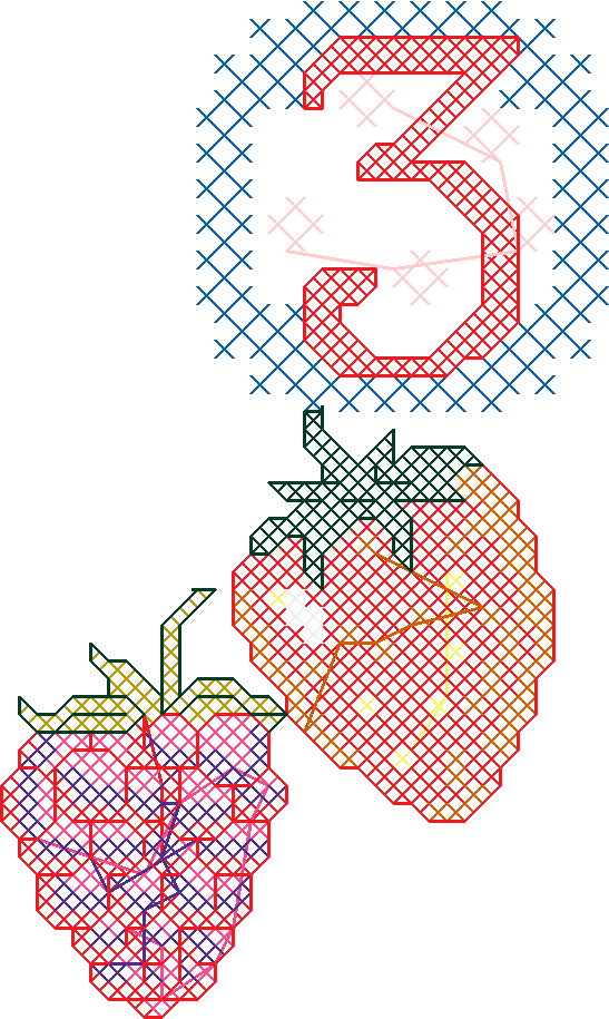 Fruit & Vegetables 7 - Clock (2)