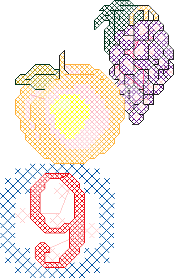 Fruit & Vegetables 7 - Clock (4)