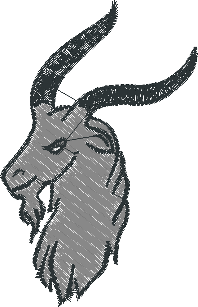 Goats In Heraldic Positions 1  (4)