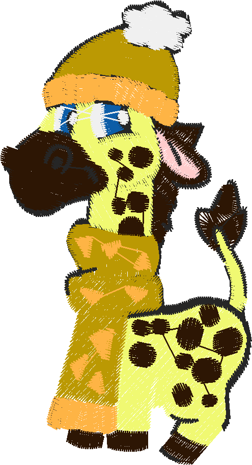 Hands Of Love Giraffes 1  (1)