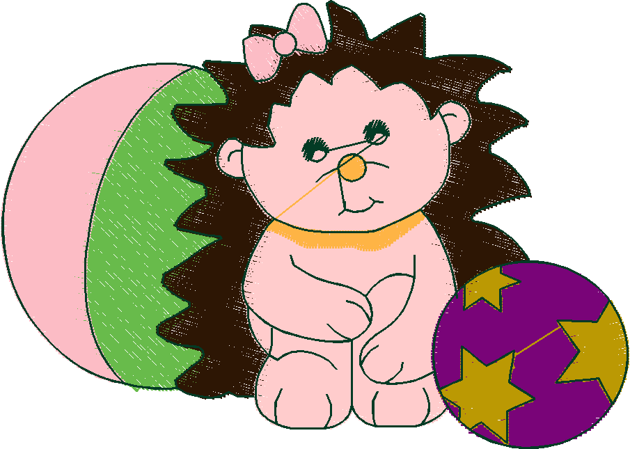 Hedgehog Summertime 1  (1)