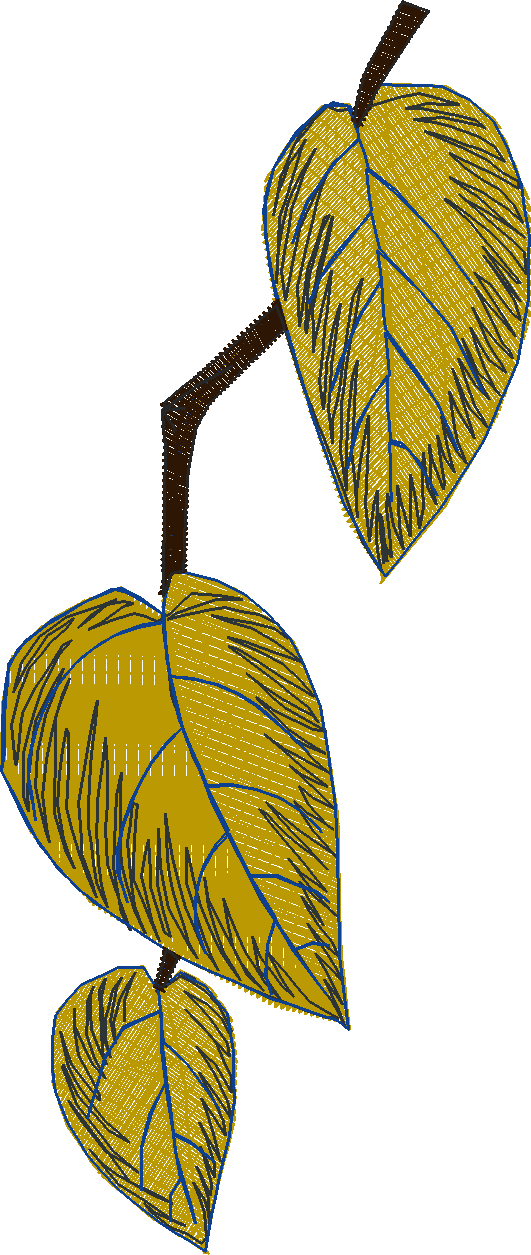 Hibiscus Table Cloth Border (3)