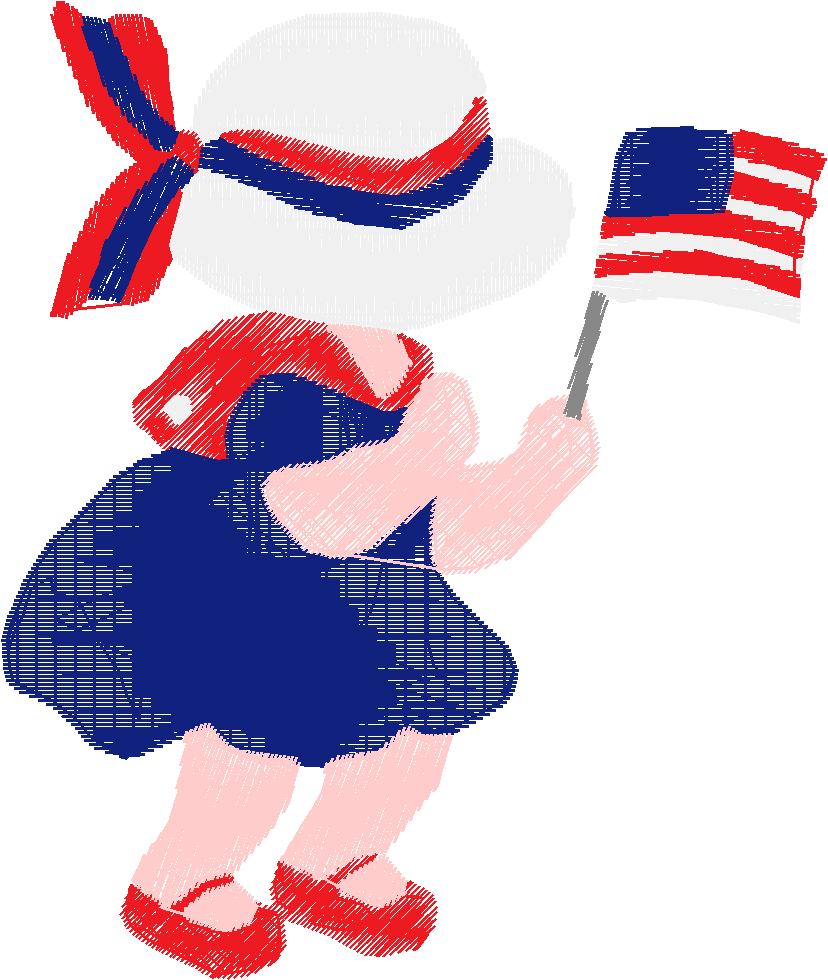 Independence Sunbonnets  (18)