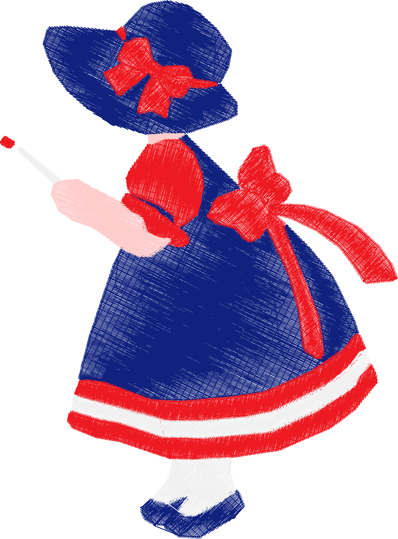 Independence Sunbonnets  (5)