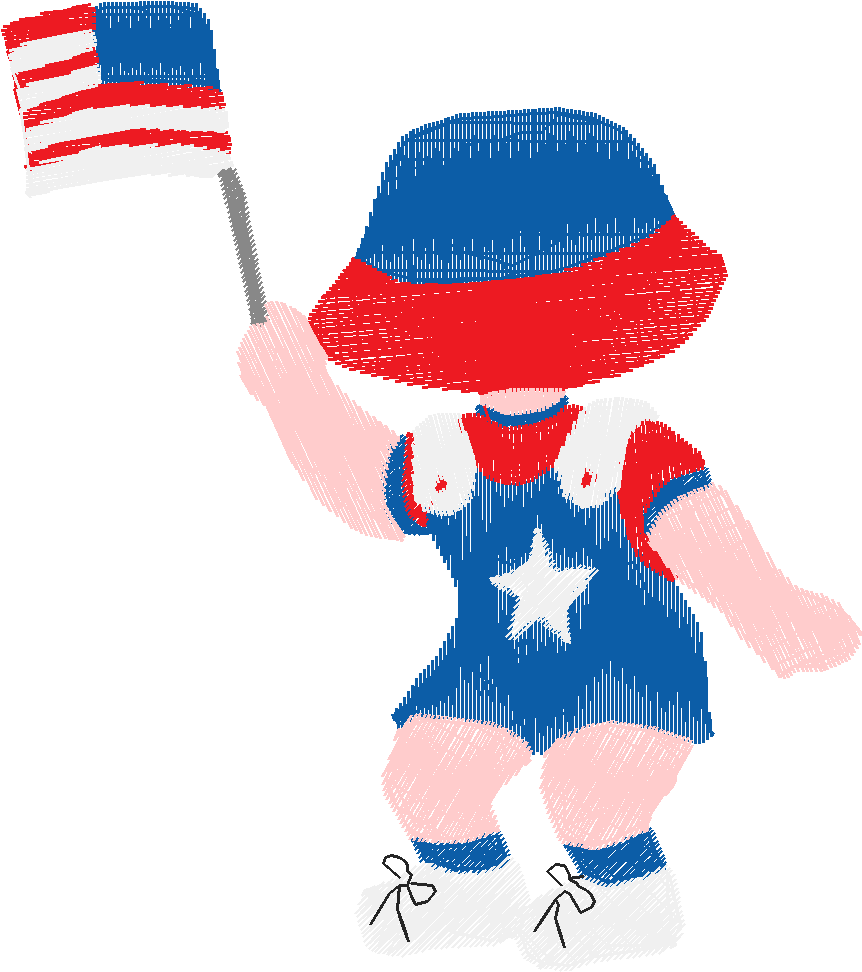 Independence Sunbonnets  (9)