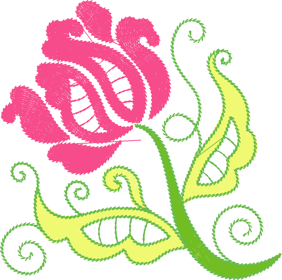 Jacobean 10 - Lace Flowers  (1)