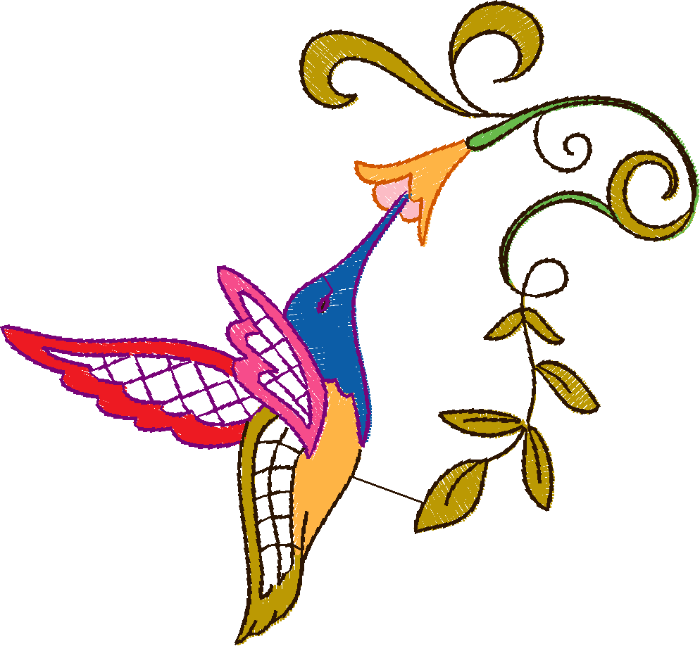 Jacobean 12 - Tropical Birds  (27)