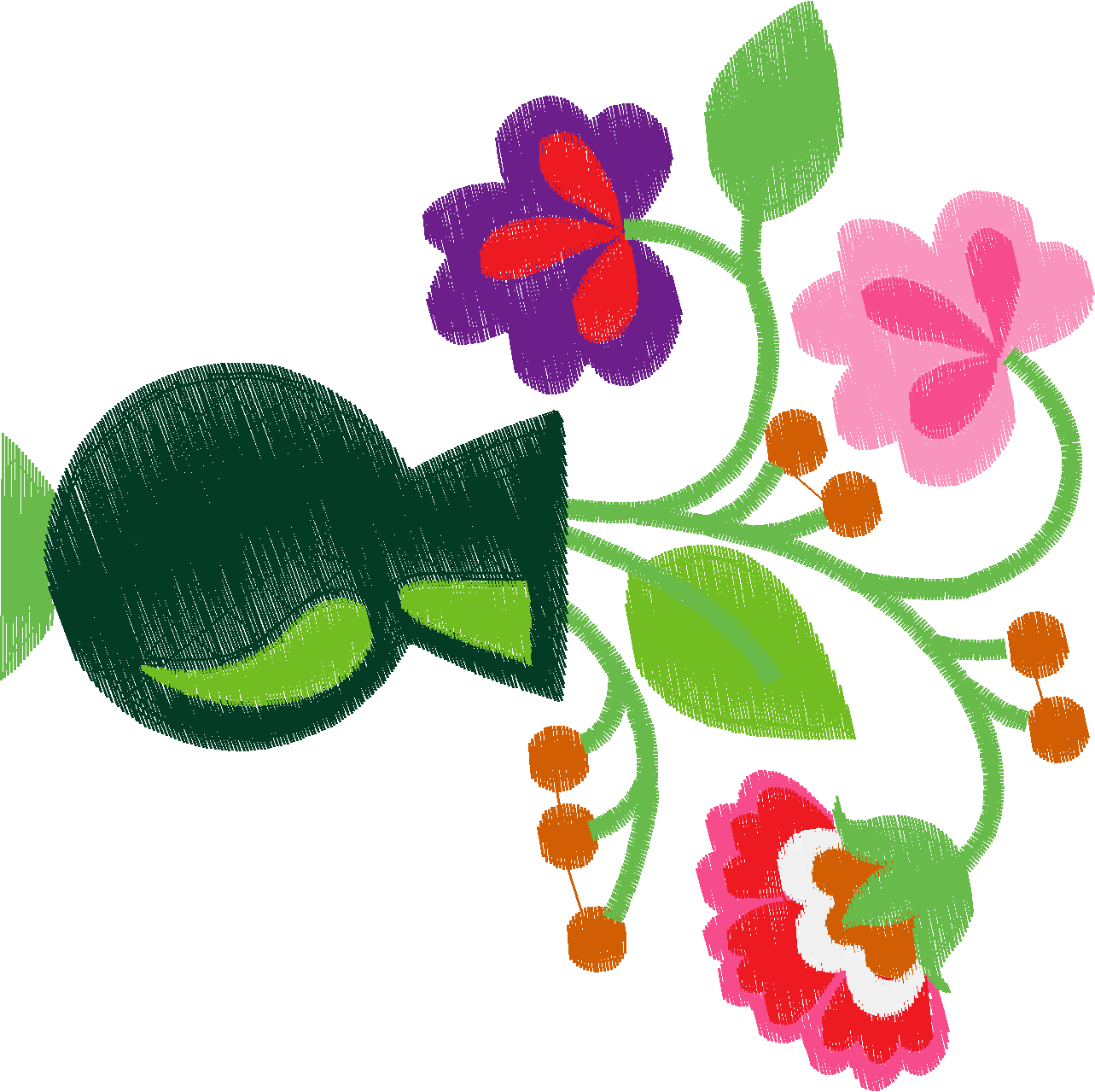 Jacobean 13 - Vases  (9)